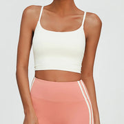 Breathable Seamless Cross Back Sculpt Performance Bra